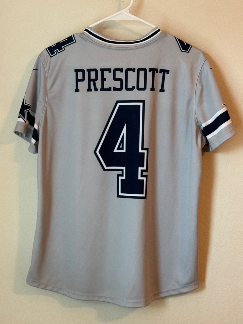 NFL OnField Apparel Dallas Cowboys #4 Dak Prescott Jersey- Large - Picture 8 of 9